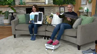 Legxercise Pro Motorized Leg Movement Machine on QVC