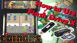 How to use CoinOpsX on the Legends Ultimate Arcade and Legends Gamer with Flash Drive X Tutorial