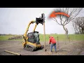 TEST DRIVE Post Driver Skid Steer Attachment - Skid Pro Attachments