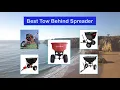 Tow Behind Spreader Top 5 Best Tow Behind Spreader For 2021 - Buying Guide