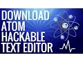 How To Get Atom Hackable Text Editor Free