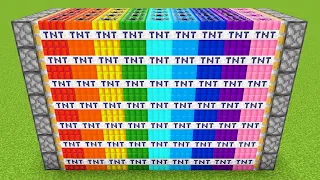 every tnt combined - minecraft compilation