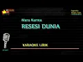Download Lagu Karaoke dangdut Resesi dunia