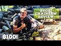 Ryobi Gas Chainsaw - Unboxing Reveiw 100