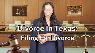 Ch 2 Filing for Divorce in Texas How to Get a Divorce in Texas