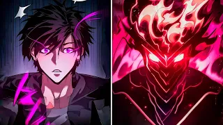 شاب يتظاهر بالضعف ولكنه في الحقيقة عنده قوة ملك الشياطين المرعبة بيصدم بيها الكل ملخص مانهوا كامل 