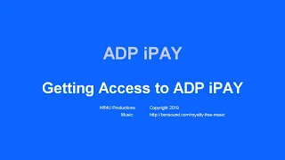 Getting Access to ADP