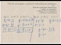 Converting Parametric to Rectangular Equations