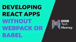 Developing React apps without Webpack or Babel - can it be done