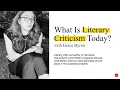 Does Literary Criticism Matter with Grace Byron