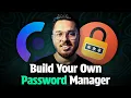 Lets Build a Password Manager using Next js Clerk Tailwind CSS and Shadcn UI