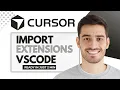 How To Import VS Code Extensions To Cursor Full Guide