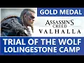 Lolingestone Bandit Camp Wolf Mastery Challenge Gold Medal - Assassin s Creed Valhalla