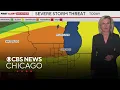 Two rounds of storms on Tuesday in Chicago