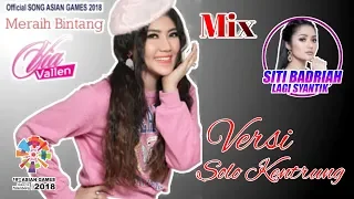 Download Meraih Bintang - Via Vallen Mix Lagi Syantik - Siti Badriah [Cover Solo  Kentrung] By Vebri Didit MP3