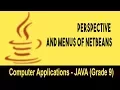 Computer science Introduction to JAVA GUI Understanding The Perspective And Menus Of Netbeans 9