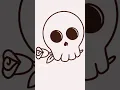 How To Draw A Skull With A Rose Simple Drawing Ideas