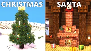 8+ Christmas Builds in Minecraft❄️🎄