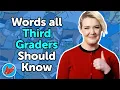 Tricky Words Words All Third Graders Should Know Made by Red Cat Reading