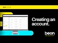 Beon Carrier Portal Creating an Account