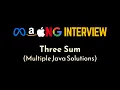 Three Sum Problem from Brute Force to Optimal Multiple Answers LeetCode Solution Geekific