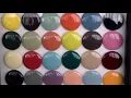 122 Haeger Pottery Glaze Disks