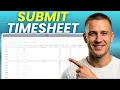 How to Submit Timesheet on Connecteam