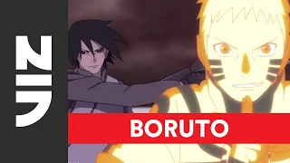 Download Naruto and Sasuke vs. Momoshiki (English Dub) | Boruto: Naruto Next Generations, Set 5 | VIZ MP3