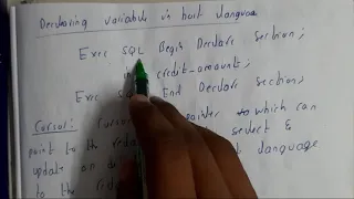 59 Embeded SQL