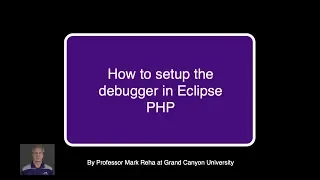 HOWTO - Setup the debugger in Eclipse PHP