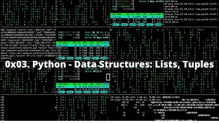 0x03 Python Data Structures Lists Tuples quiz