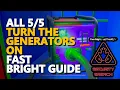 Turn the Generators On FNAF Find All