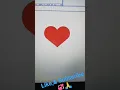Heart Design Using Python Turtle Graphics
