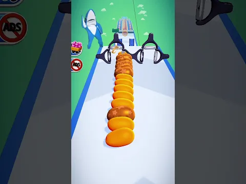 Alu Ka Chalu Run 🥔 Potato Run Funny Gameplay 713 #games #shorts