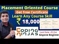 Free Coding Ninja Placement Course For Everyone Free Course Certificate 100 Scholarship Offer