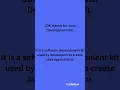 What is JDK in Java