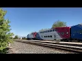 UTA Frontrunner passes through Layton UT on a lazy Saturday morning 22