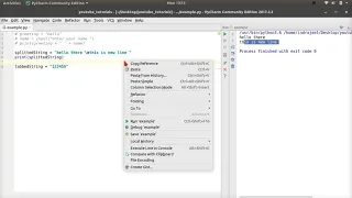 7 Taking input escaping characters in Python in Hindi