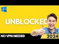 How to Access Blocked Websites Without VPN Windows