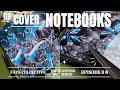 How to Vinyl Wrap a Notebook DIY Book Cover Tutorial Printing Cutting Adhesive Step-By-Step
