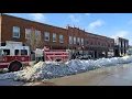 From FB Live - Gas leak 6th and Pearl in Sioux City due to a crash into Maya tattoo