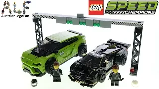 LEGO Speed Champions 76899 Lamborghini Urus ST-X & Huracán Super Trofeo EVO -Lego Speed Build Review