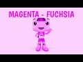 💗PINKFONG LOGO 🦊 ADVENTURE KIDS 🐸💗 60 COLORS 🔴🟡🟢🔵🟣 | LEARN ENGLISH | Nursery Teaching Education Kids
