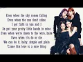 BLACKPINK - Sure Thing (Miguel Cover) | Lyrics