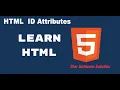 How To Use HTML id Attribute Difference Between Class and ID The id Attribute in JavaScript