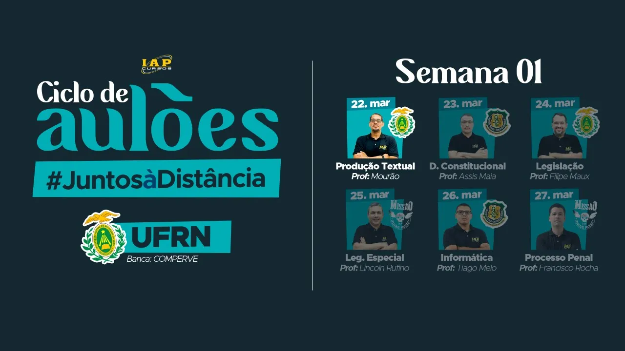 LIVE: TÉCNICAS E PRODUÇÕES TEXTUAL PARA UFRN.