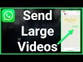 Download Lagu How To Send Large Video File Through WhatsApp