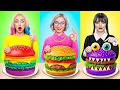 Wednesday vs Grandma Cooking Challenge | Funny Food Recipes by Multi DO Challenge
