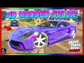 EASY 4D MODDED PAINTJOB ON ANY CAR IN GTA 5 ONLINE Modded Crew Color Paintjob Tutorial