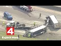 NB I-75 closed at I-94 due to crash in Detroit